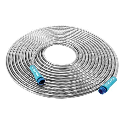 metal garden hose 50ft|50 feet stainless steel hose.